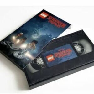 LEGO NETFLIX "STRANGER THINGS VHS NOTEBOOK" SKETCHBOOK 5005933 UNOPENED